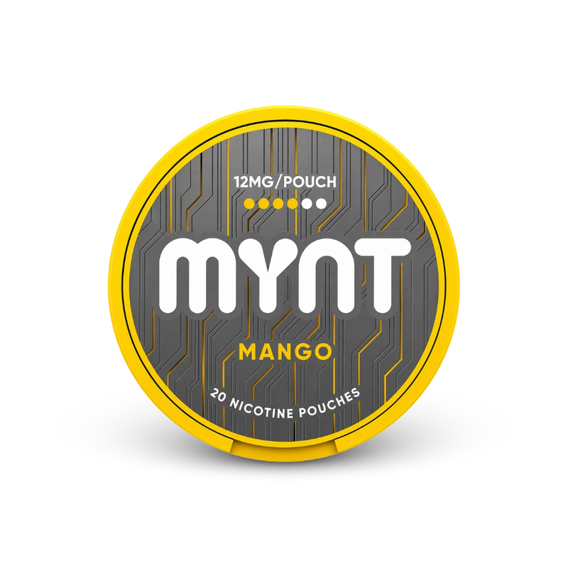 MYNT Mango Slim Medium – lata de bolsas de nicotina