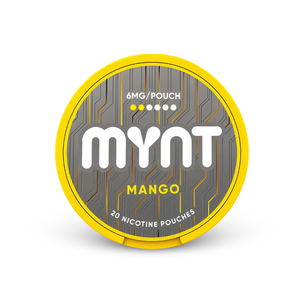 MYNT Mango Slim Regular – lata de sachês de nicotina