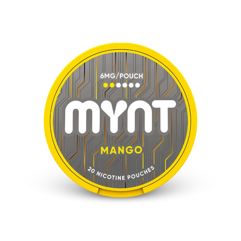 MYNT Mango Slim Regular – lata de sachês de nicotina