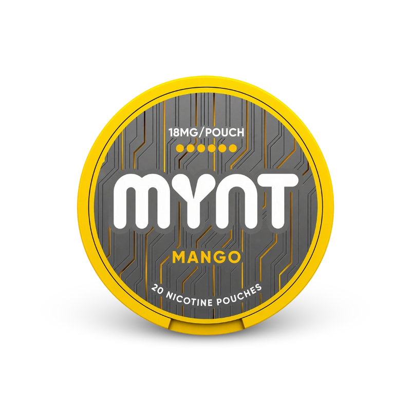 MYNT Mango Slim Strong – lata de sachês de nicotina