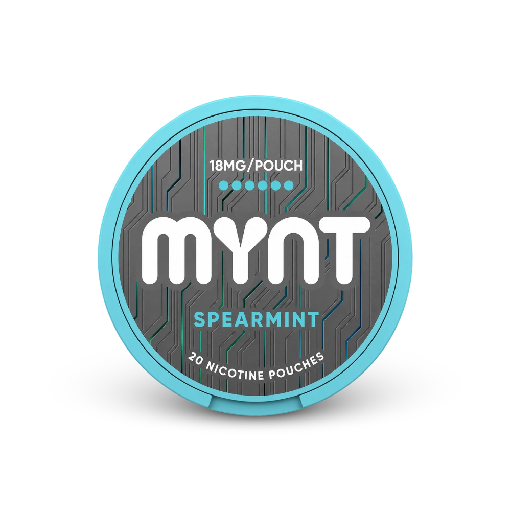 MYNT Spearmint Slim Strong – lata de bolsas de nicotina