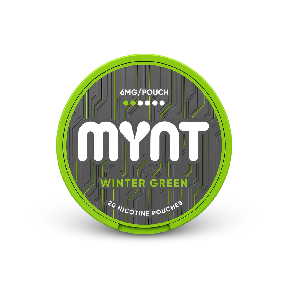 MYNT Winter Green Regular – lata de bolsas de nicotina