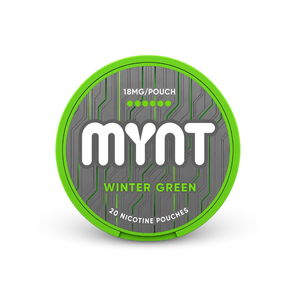 MYNT Winter Green Strong – lata de sachês de nicotina