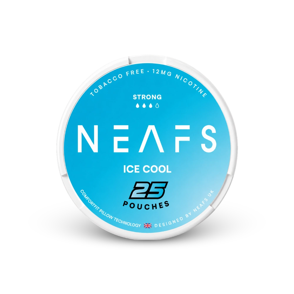 NEAFS Ice Cool Strong – lata de saquinhos de nicotina