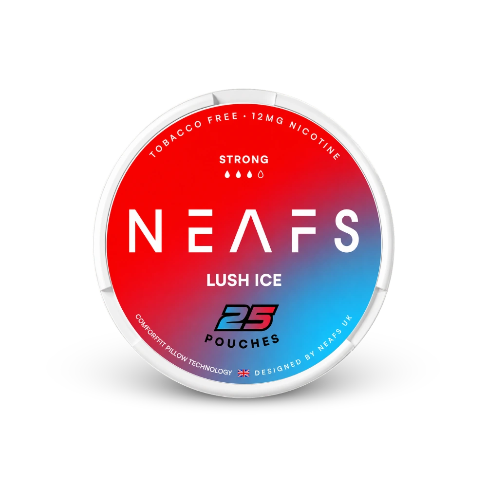 NEAFS Lush Ice Strong – lata de saquinhos de nicotina