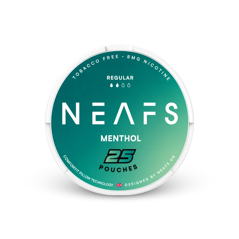 NEAFS Menthol Regular – lata de sachês de nicotina