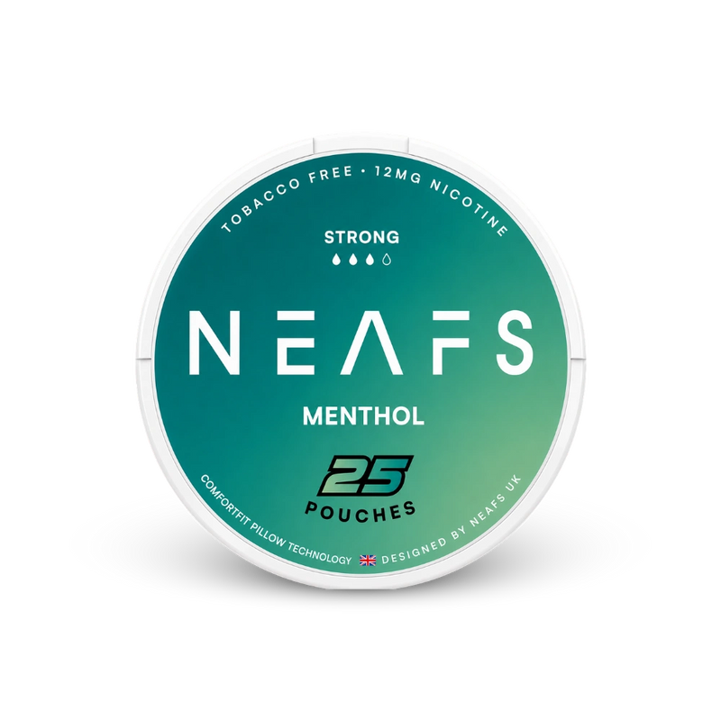 NEAFS Menthol Strong – lata de bolsinhas de nicotina