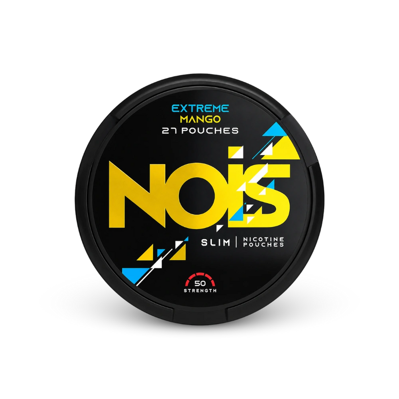 NOIS Extreme Mango 50mg – lata de sachês de nicotina
