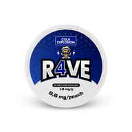 RAVE Cola Explosion 16mg – lata de sachês de nicotina