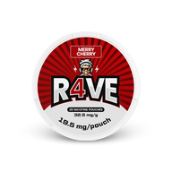 RAVE Merry Cherry 32.5mg – lata de saquinhos de nicotina