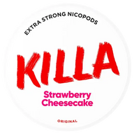 KILLA Strawberry Cheesecake – lata de sachês de nicotina
