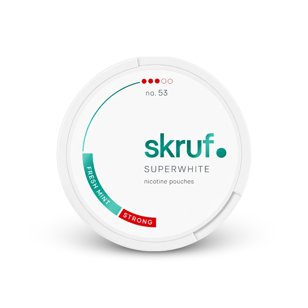 SKRUF Fresh Mint S3 – lata de saquinhos de nicotina