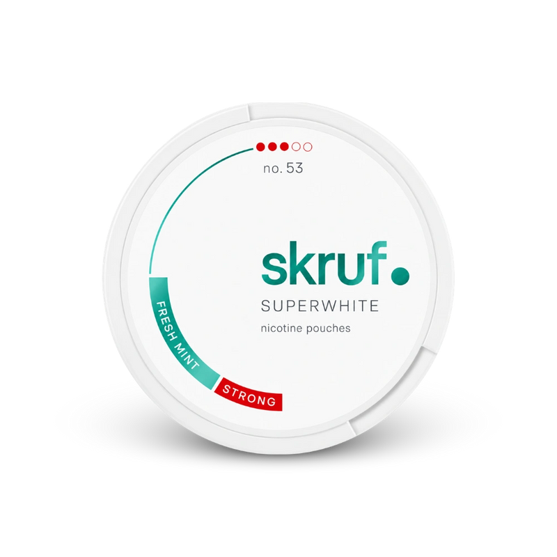 SKRUF Fresh Mint S3 – lata de saquinhos de nicotina