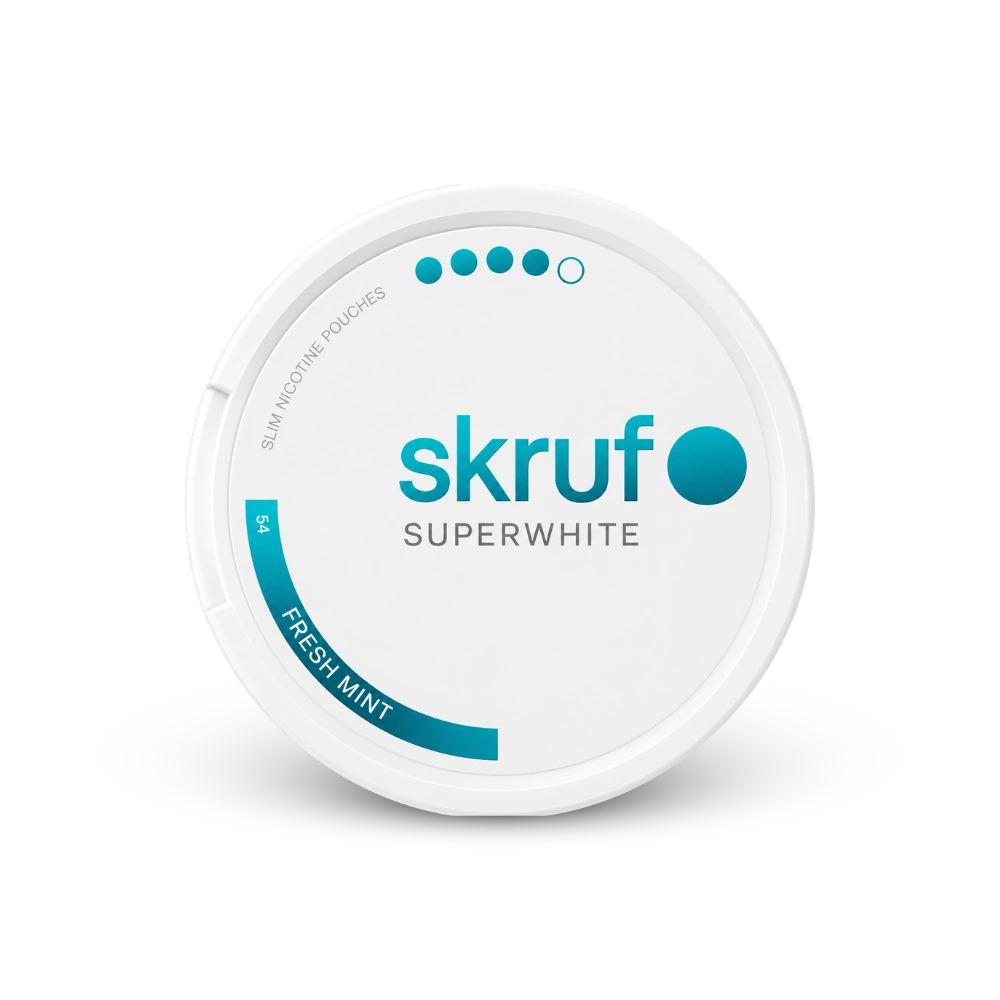 SKRUF Fresh Mint S4 – lata de saquinhos de nicotina