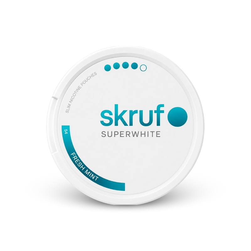 SKRUF Fresh Mint S4 – lata de saquinhos de nicotina