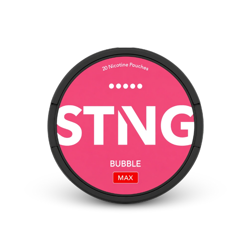 STNG Bubble MAX – lata de saquinhos de nicotina
