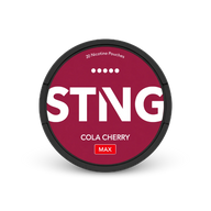 STNG Cola Cherry MAX – lata de sachês de nicotina