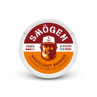 Smögen Westcoast Berries – lata de almofadinhas de nicotina