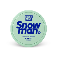 Snowman Fresh Mint 9mg – lata de sachês de nicotina
