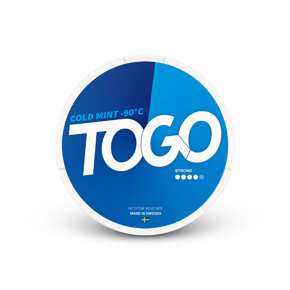 TOGO Cold Mint -90°C – lata de bolsas de nicotina