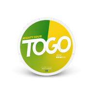TOGO Mighty Sour – lata de sachês de nicotina