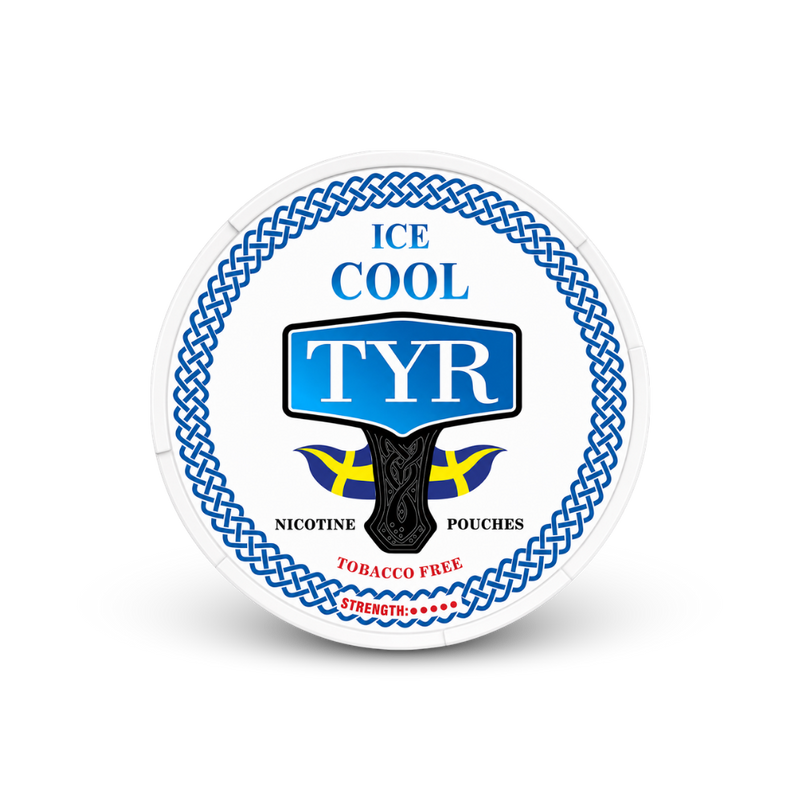 TYR Ice Cool – lata de sachês de nicotina