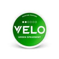 VELO Green Spearmint – lata de almofadinhas de nicotina