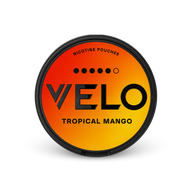 VELO Tropical Mango High Nic – lata de saquetas de nicotina