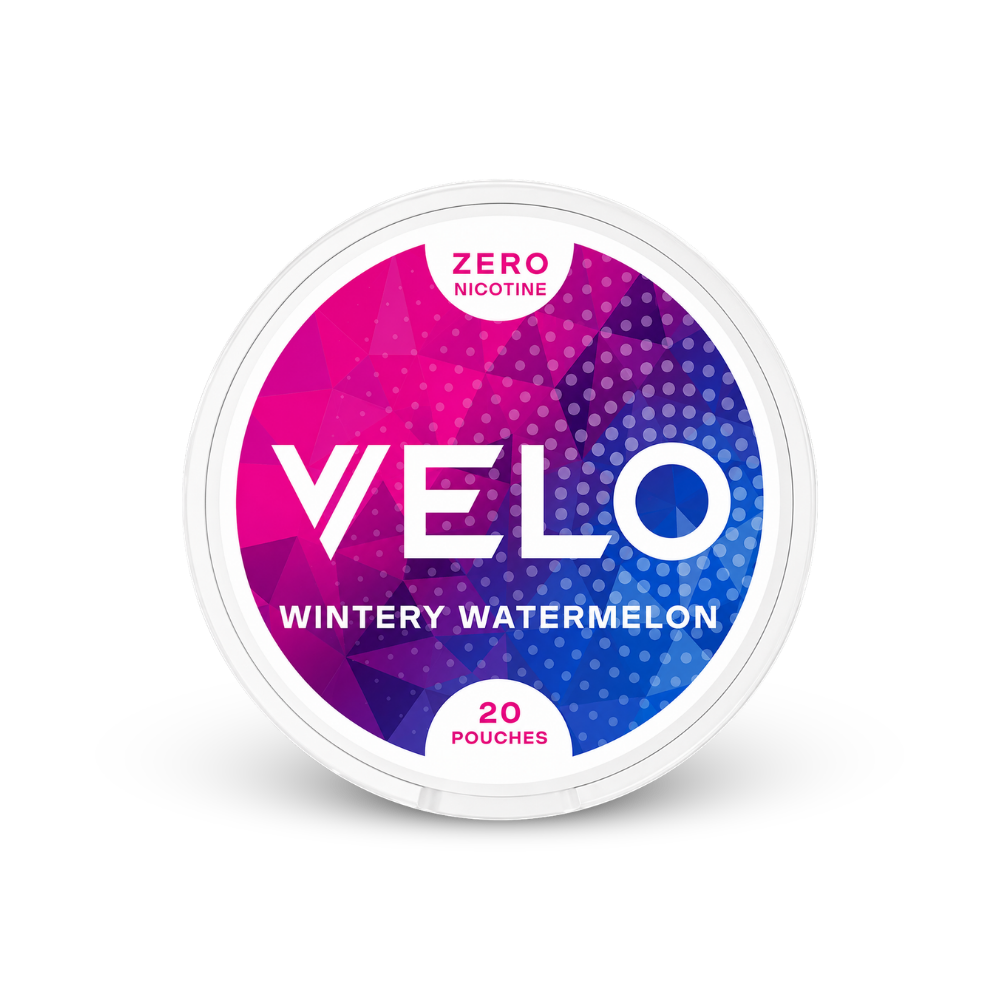 VELO Wintery Watermelon Zero – lata de sachês de nicotina