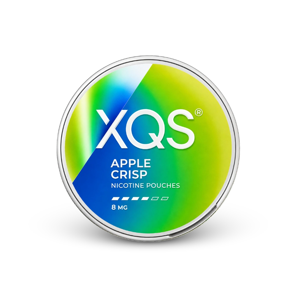 XQS Apple Crisp Slim Strong – lata de poções de nicotina