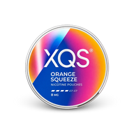 XQS Orange Squeeze Slim Strong – lata de sachês de nicotina