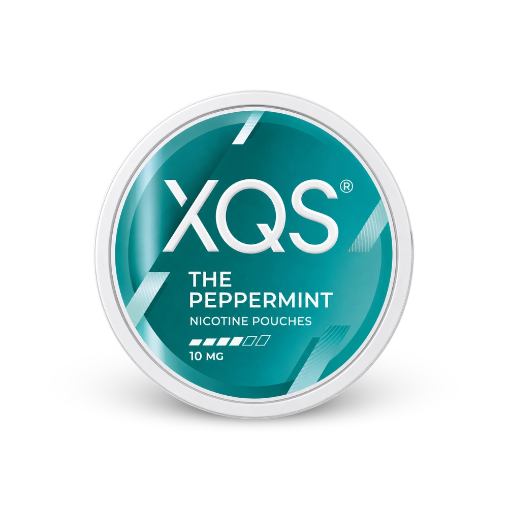 XQS The Peppermint 10mg – lata de sachês de nicotina