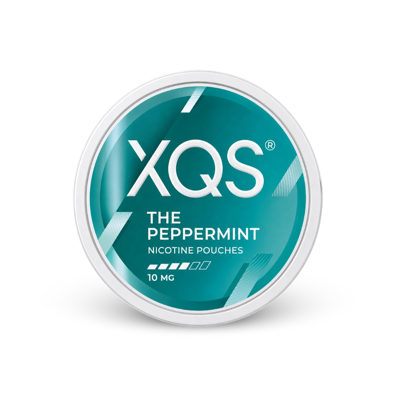 XQS The Peppermint 10mg – lata de sachês de nicotina