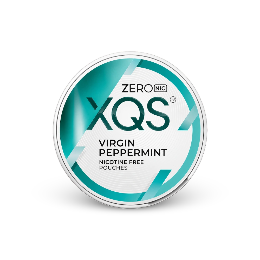 XQS Zero Virgin Peppermint – lata de sachês de nicotina
