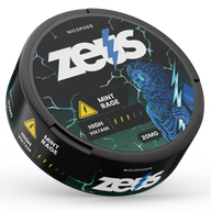 Zeus Mint Rage Strong Dose Verso – Aroma de Menta, Forte, 20 Sachês/Lata
