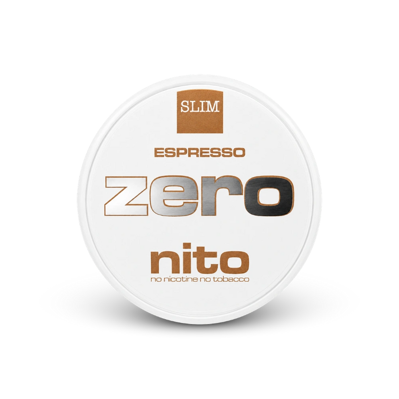 ZERONITO Espresso Slim – lata de bolsas de nicotina