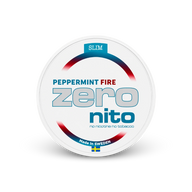 ZERONITO Peppermint Fire Slim – lata de sachês de nicotina