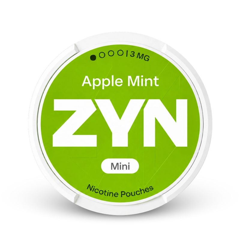 ZYN Apple Mint Mini 3mg – lata de saquinhos de nicotina
