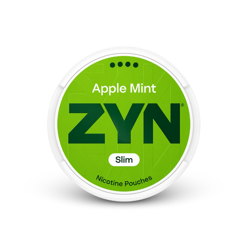 ZYN Apple Mint Slim S4 – lata de bolsas de nicotina