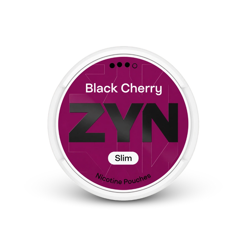 ZYN Black Cherry Slim S3 – lata de bolsas de nicotina