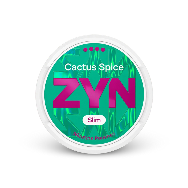 ZYN Cactus Spice Slim S4 – lata de saquinhos de nicotina