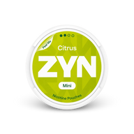 ZYN Citrus Mini S2 – lata de sachês de nicotina