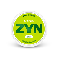 ZYN Citrus Slim S3 – lata de sachês de nicotina