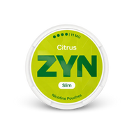 ZYN Citrus Slim S4 – lata de sachês de nicotina