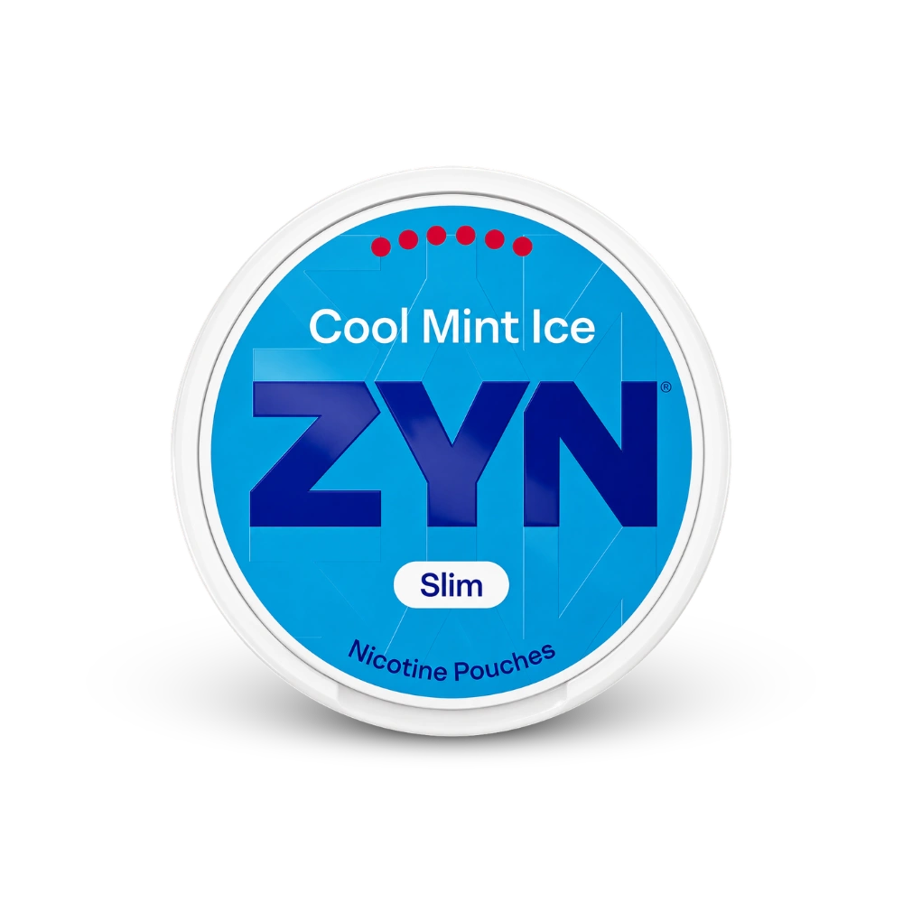 ZYN Cool Mint Ice Slim S6 – lata de sachês de nicotina