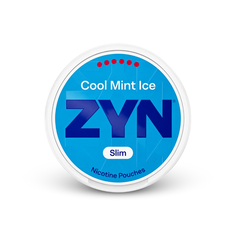 ZYN Cool Mint Ice Slim S6 – lata de sachês de nicotina