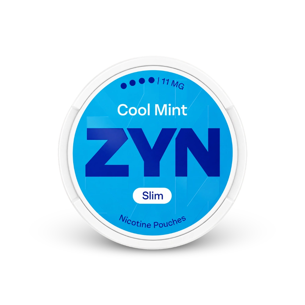 ZYN Cool Mint Slim S4 – lata de sachês de nicotina