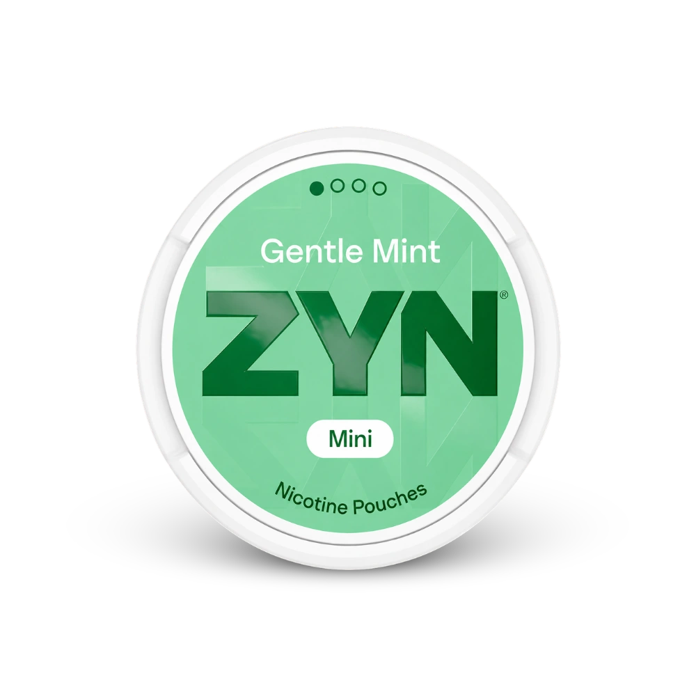 ZYN Gentle Mint Mini S1 – lata de sachês de nicotina