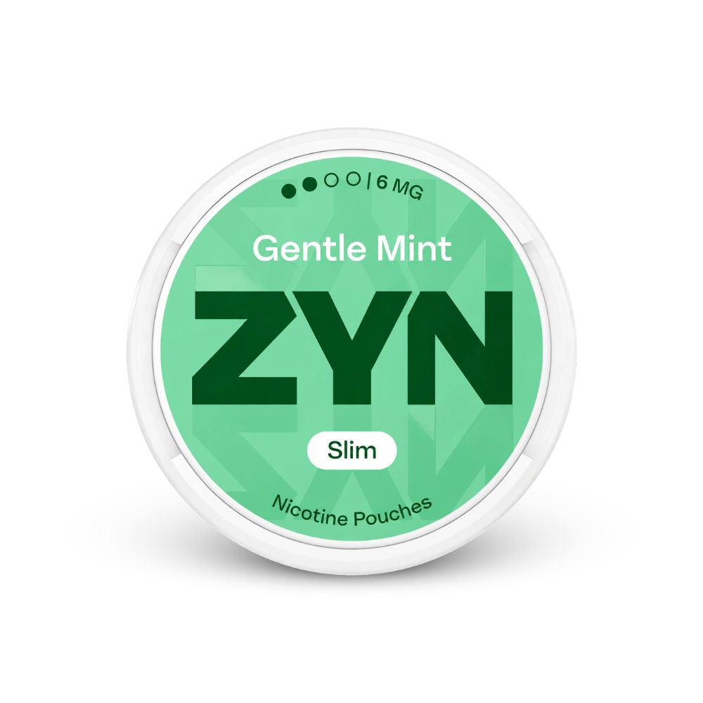 ZYN Gentle Mint Slim S2 – lata de sachês de nicotina