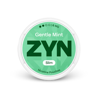 ZYN Gentle Mint Slim S2 – lata de sachês de nicotina